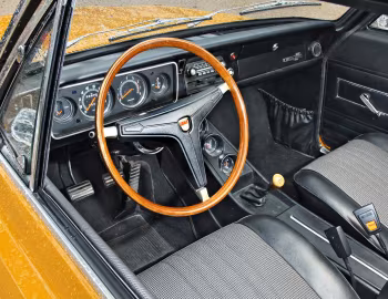 Panel frontal Ford Taunus 17M RS Hardtop Coupe (P7b) '1968–71