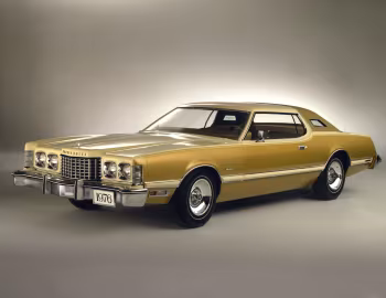 1976 Ford Thunderbird with Creme and Gold Luxury Group (65K)