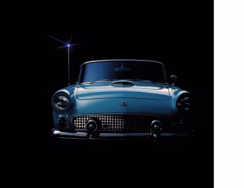 1955 Ford Thunderbird (P5-40) '09.1954–55