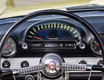 Dashboard 1955 Ford Thunderbird (P5-40) '09.1954–55