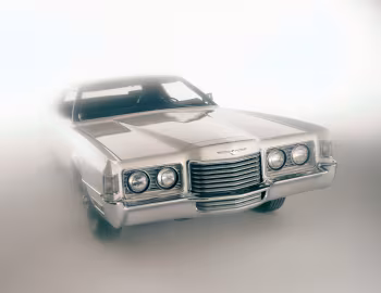 1972 Ford Thunderbird with Vinyl Roof option (65K)