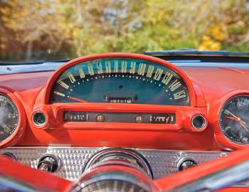Dashboard 1956 Ford Thunderbird Special 312/225 HP