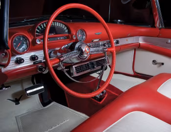 Panel frontal 1955 Ford Thunderbird (P5-40) '09.1954–55