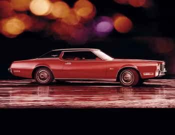 1972 Ford Thunderbird with Vinyl Roof option (65K)