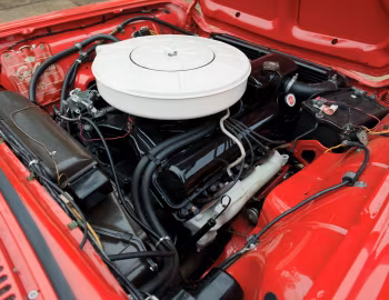 Bajo el capó 1960 Ford Thunderbird Convertible (76A)