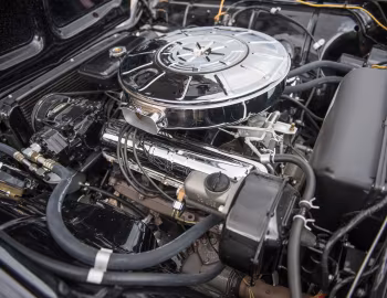 Under the hood 1960 Ford Thunderbird Convertible (76A)
