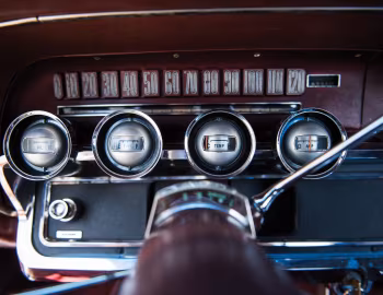 Dashboard 1966 Ford Thunderbird Convertible (76A)