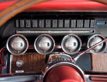 Tableau de bord 1965 Ford Thunderbird Convertible (76A)
