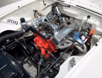 Bajo el capó Ford Thunderbird Experimental Race Car '1957