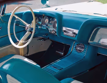 Panel frontal 1958 Ford Thunderbird Hardtop Coupe (Н8-63A)