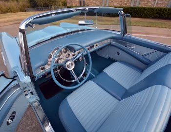 Panel frontal 1957 Ford Thunderbird F-Code Special Supercharged (40) '10.1956–57