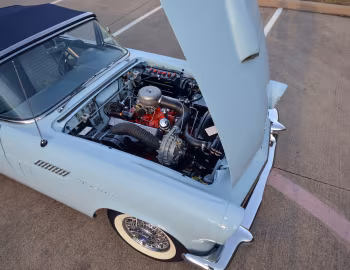 Bajo el capó 1957 Ford Thunderbird F-Code Special Supercharged (40) '10.1956–57