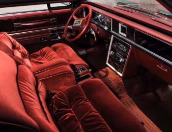Interior 1982 Ford Thunderbird Town Landau (66D) '1981–82