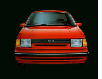 1986 Ford Topaz GLX Coupe