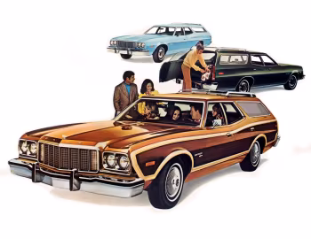 1975 Ford Torino Wagon & Gran Torino Wagon & Gran Torino Squire Wagon
