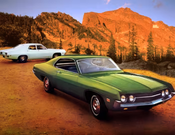1971 Ford Torino 4-door Sedan & 2-door Hardtop