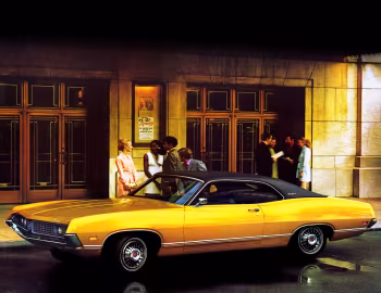 1971 Ford Torino Brougham Hardtop Coupe (65Е)