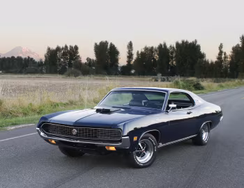 1970 Ford Torino Brougham Cobra-Jet 429 Hardtop Coupe (65E)