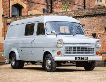 1974 Ford Transit LWB Van [UK-spec] '1973–74