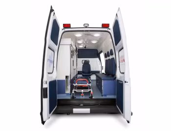 Interior Ford Transit Ambulância [Brazil] '2009–11