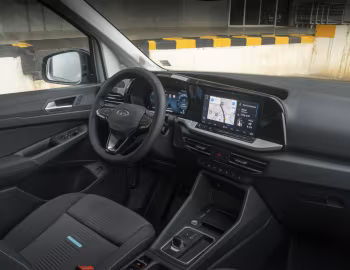 Interior Ford Transit Connect Active L2 PHEV FlexCab [EU-spec] '2024–pr.