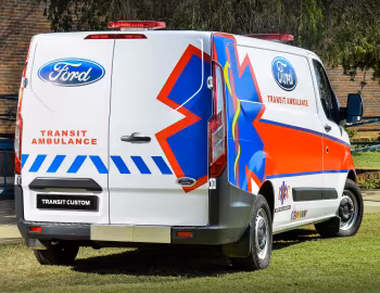 Ford Transit Custom Ambulance [South Africa] '2014–17