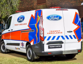 Ford Transit Custom Ambulance [South Africa] '2014–17