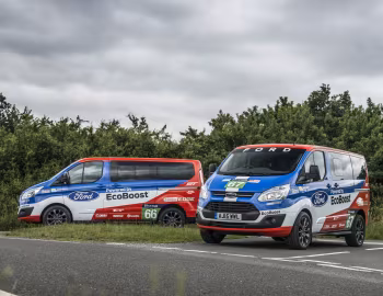 Ford Transit Custom "Ford GT 24 Hours of Le Mans" victory tribute van [UK-spec] '2016