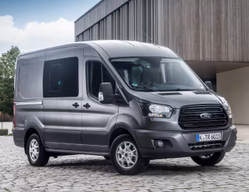 Ford Transit Double-Cab-in-Van L2H2 '2014–18