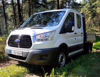 Ford Transit Double Chassis Cab L3 '2014–18