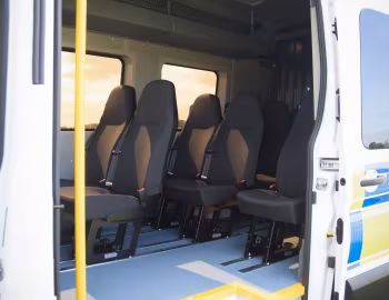 Інтэр'ер Ford Transit Police [UK-spec] '2021–н.ч.