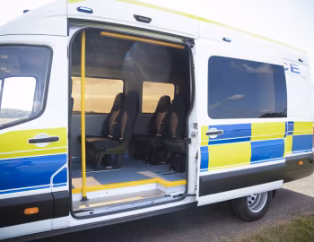 Interior Ford Transit Police [UK-spec] '2021–pr.