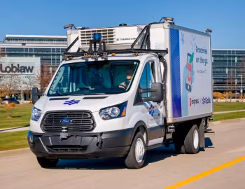 Ford Transit Self-Driving Delivery Vehicle [Canada] '2020