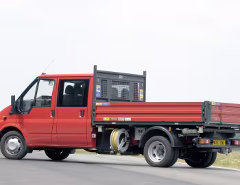 Ford Transit T350 Double Cab Chassis [UK-spec] (V184) '2000–06