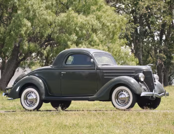 1936 Ford V8 Deluxe 3-window Coupe (68-720)