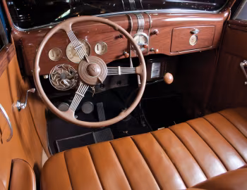 Panel frontal 1936 Ford V8 Deluxe Convertible Sedan (68-740)