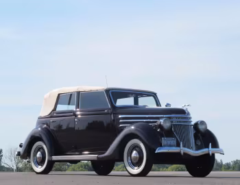 1936 Ford V8 Deluxe Convertible Sedan (68-740)