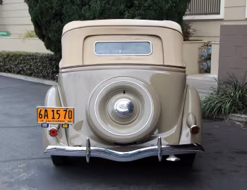 1936 Ford V8 Deluxe Convertible Sedan (68-740)
