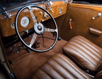 Panel frontal 1935 Ford V8-48 Deluxe Gläser Cabriolet [Germany] '1935