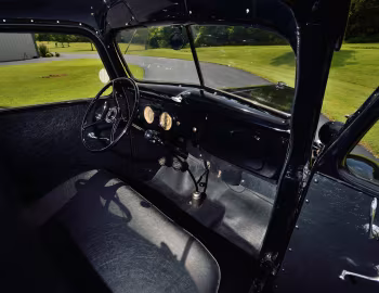 Interior 1937 Ford V8 Deluxe Pickup (77-830)