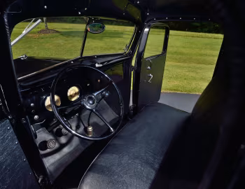 Interior 1937 Ford V8 Deluxe Pickup (77-830)