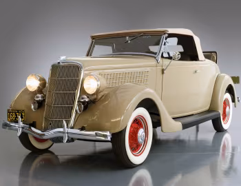 1935 Ford V8 Deluxe Roadster (48-710)