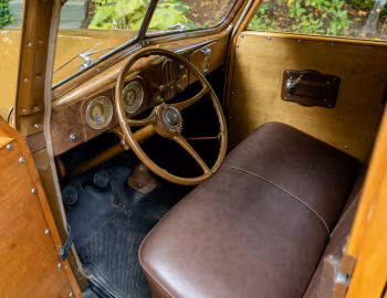 Interior 1937 Ford V8 Deluxe Station Wagon (78-790)