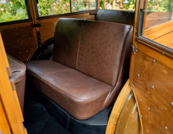 Interior 1937 Ford V8 Deluxe Station Wagon (78-790)