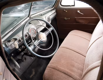 Interior 1946 Ford V8 Super Deluxe Business Coupe (69A-77B) '1945–46