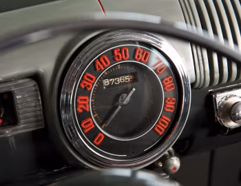 Tableau de bord 1946 Ford V8 Super Deluxe Tudor Sedan (69A-70B) '1945–46