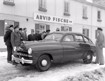 Ford Vedette 4-door Sedan '1950–52