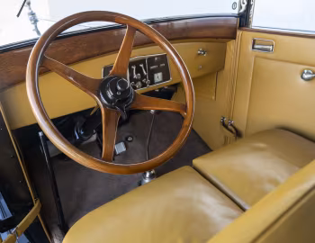 Panel frontal 1928 Franklin Airman Convertible Sedan (12-A)