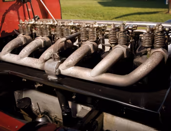 Under the hood 1914 Franklin Model M Touring (6)