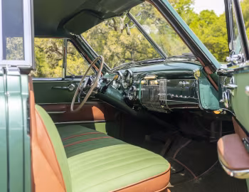 Интерьер 1951 Frazer Manhattan Hardtop Sedan (F5161) '08.1950–51